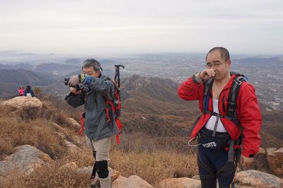 小嬸之旅:大地巧手搭積木,蒼天匠心繪丹青!--烏合小眾24友秋登九華峰 - 天津
